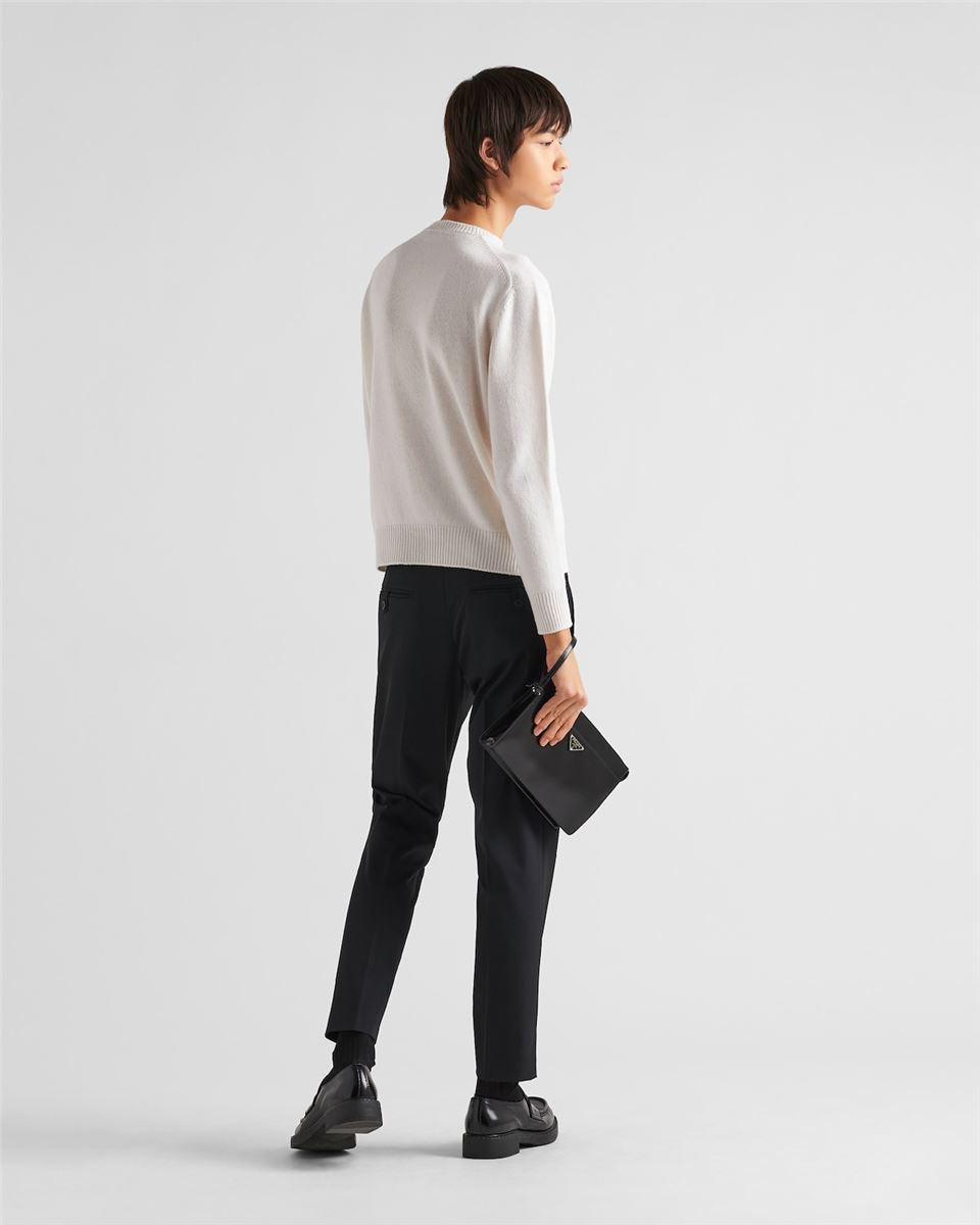 techno stretch pants-PRADA-Verso