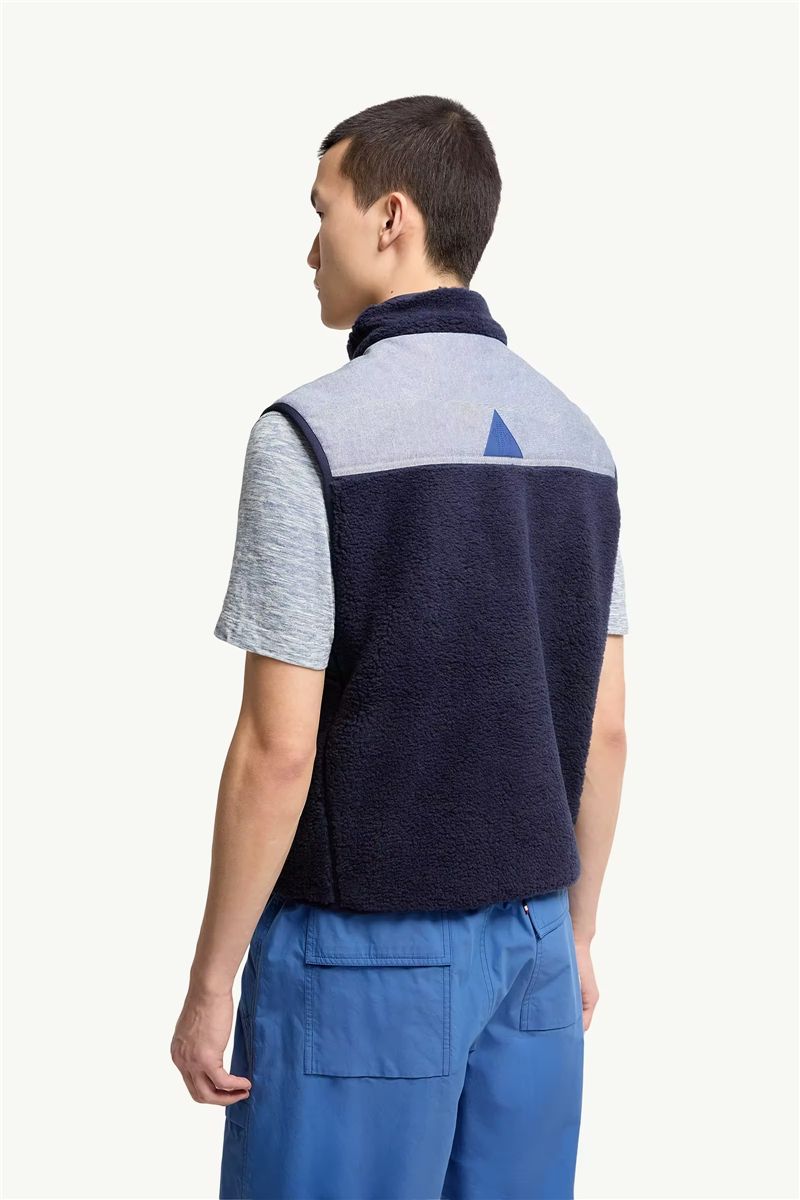 Teddy & chambray gilet-MONCLER-Verso