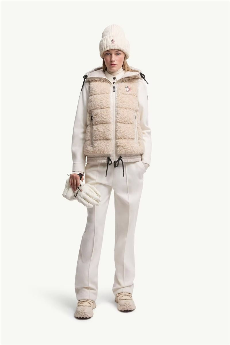 Teddy hooded insulated gilet-MONCLER-Verso