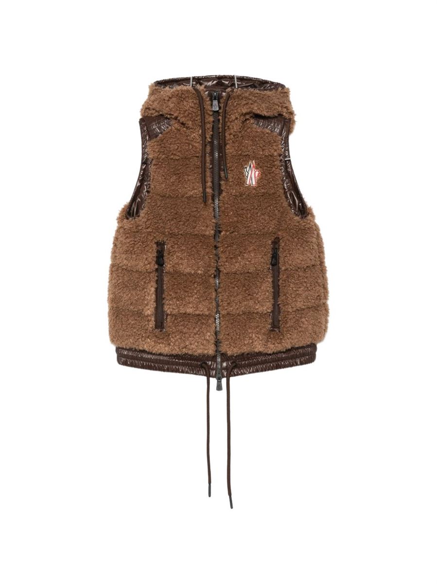 Teddy hooded insulated gilet-MONCLER-312398-XS-Verso