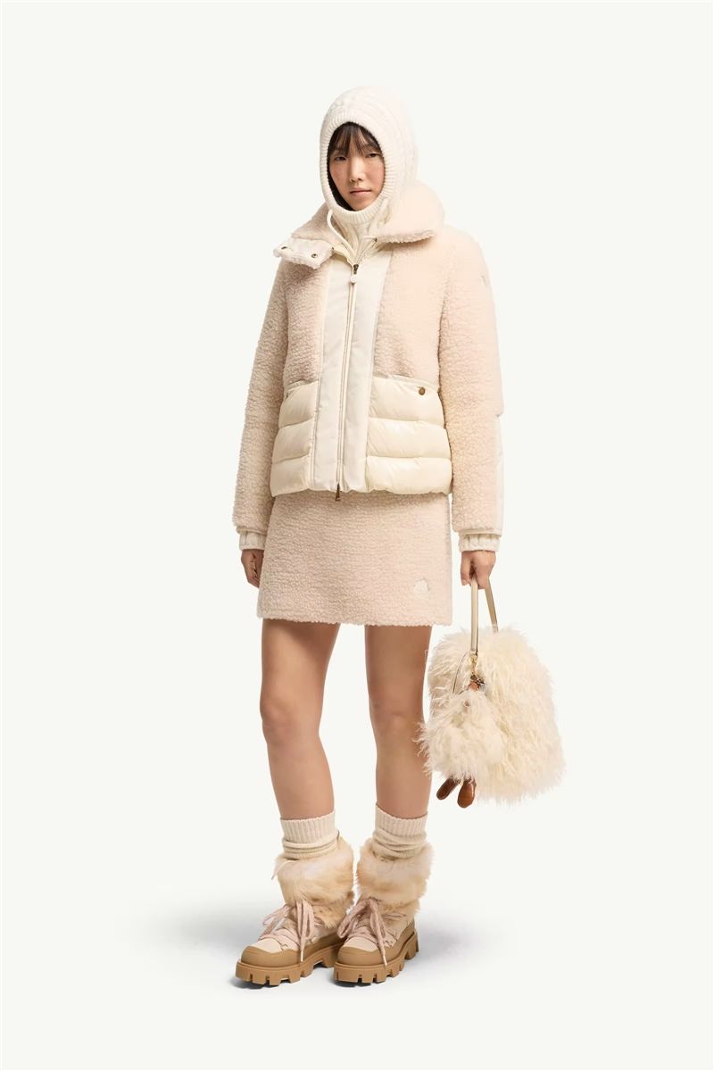 Teddy mini skirt-MONCLER-Verso