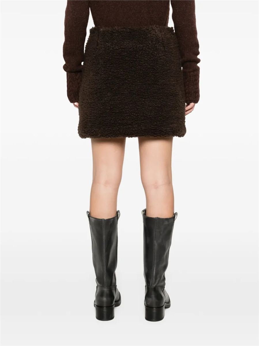 Teddy mini skirt-MONCLER-Verso