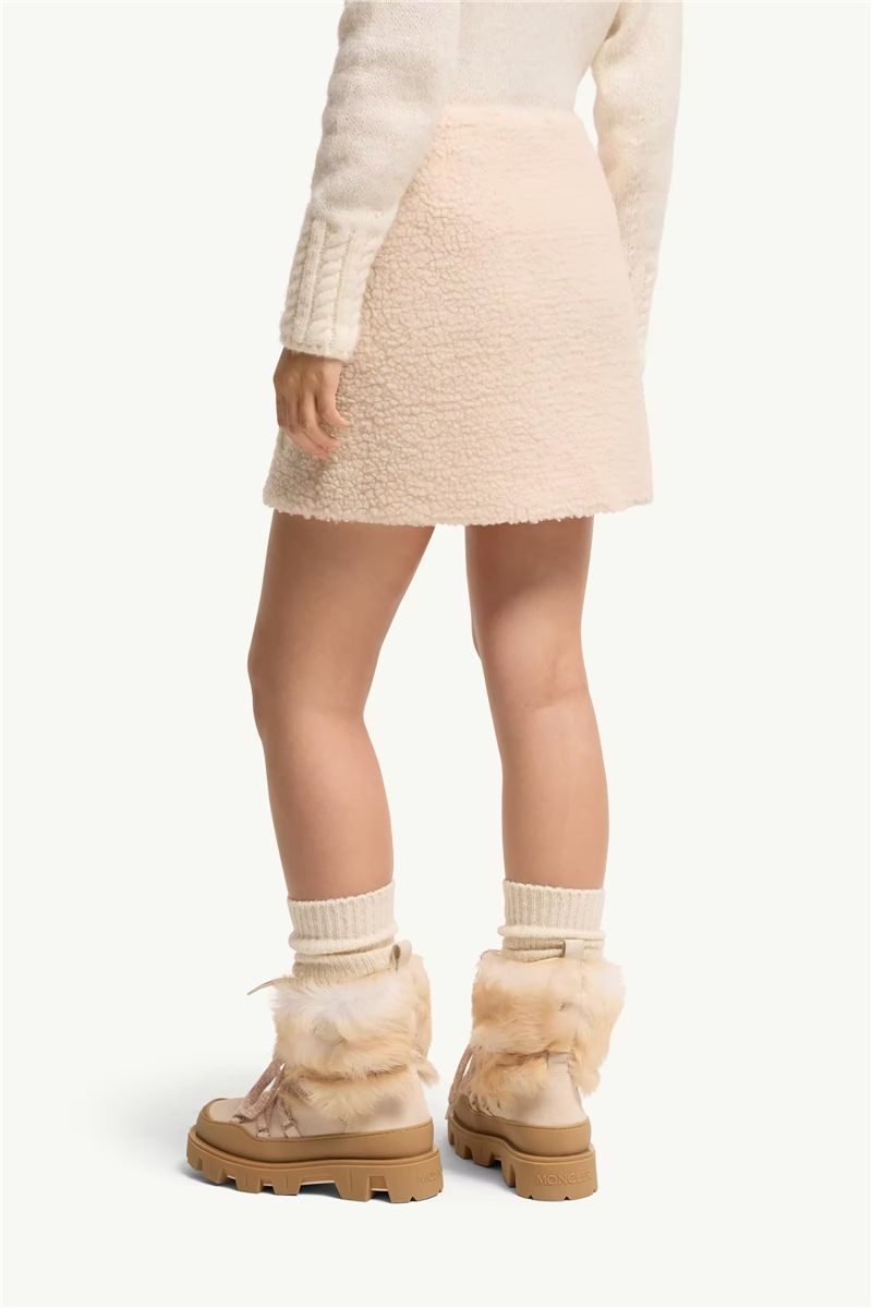 Teddy mini skirt-MONCLER-Verso