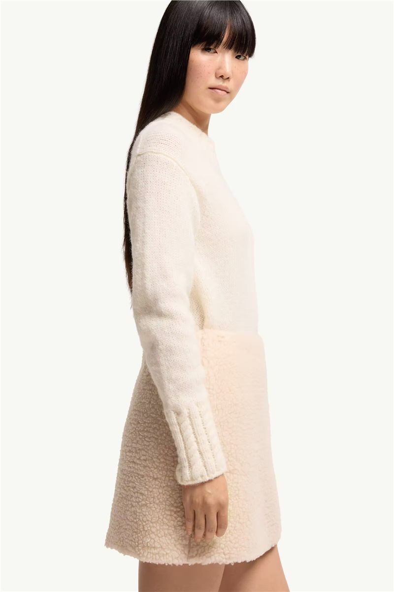 Teddy mini skirt-MONCLER-Verso