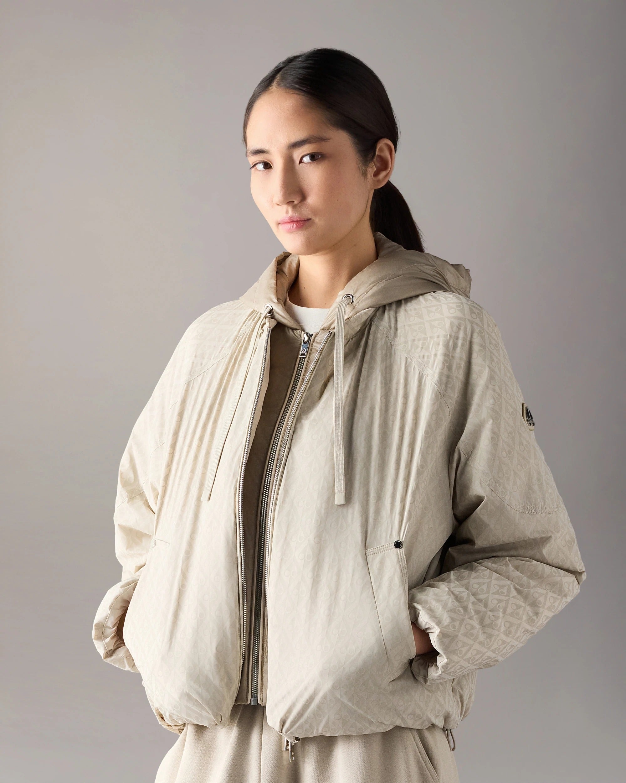 Tegan down bomber jacket-MOOSE KNUCKLES-Verso