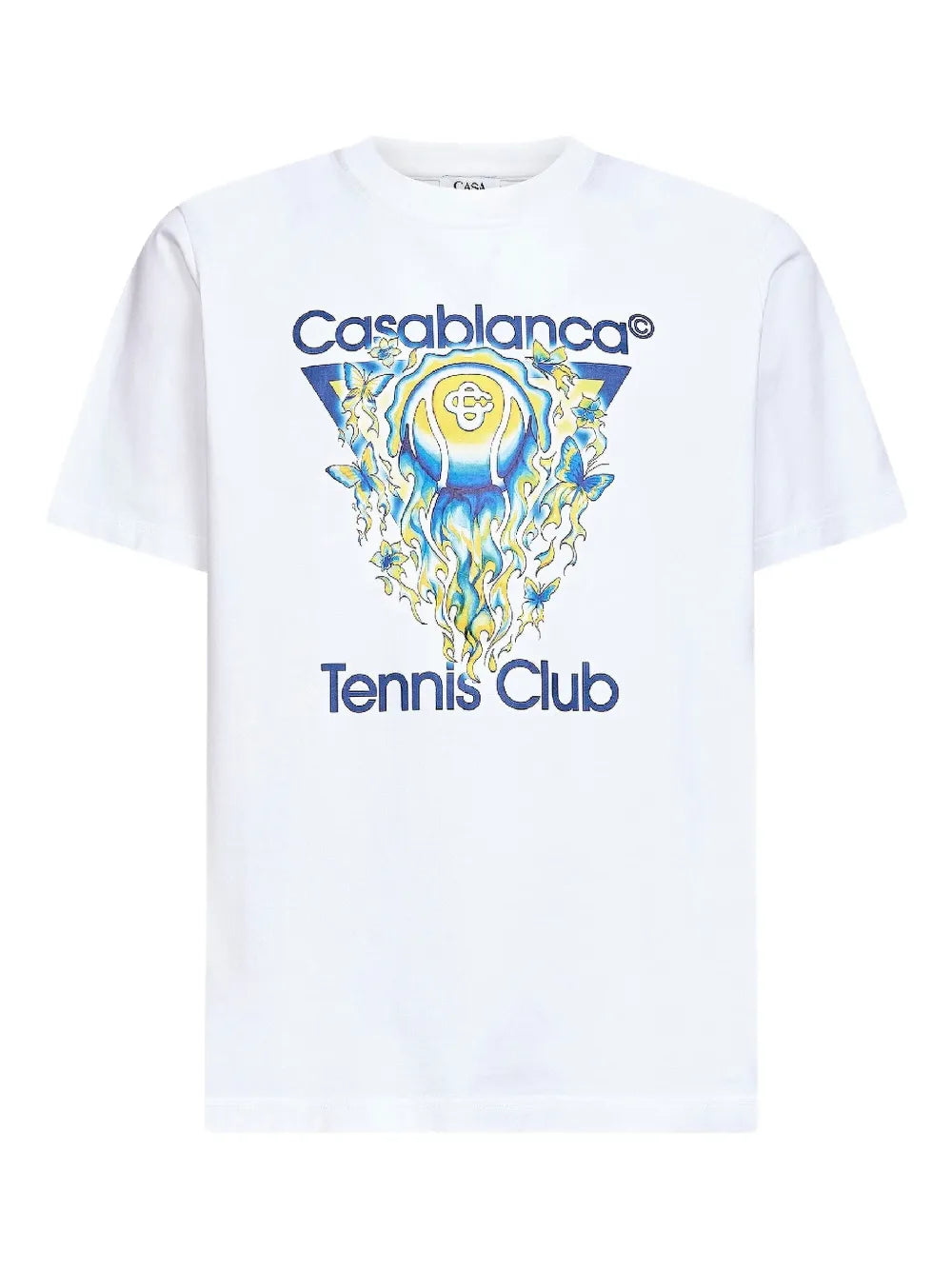 Tennis club graphic-print t-shirt-CASABLANCA-Verso