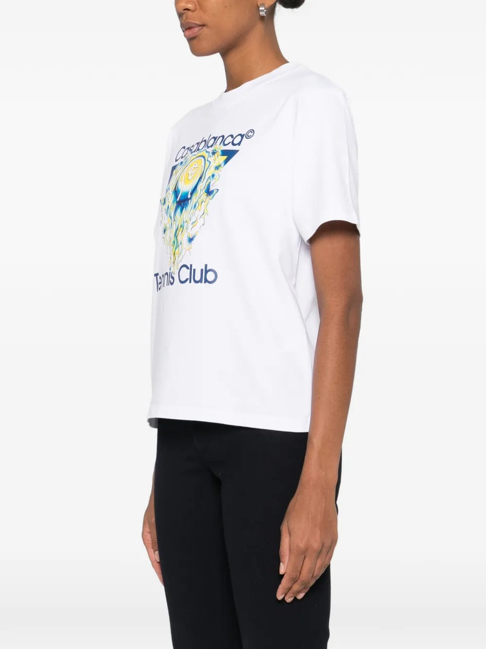 Cotton t-shirts-CASABLANCA-Verso