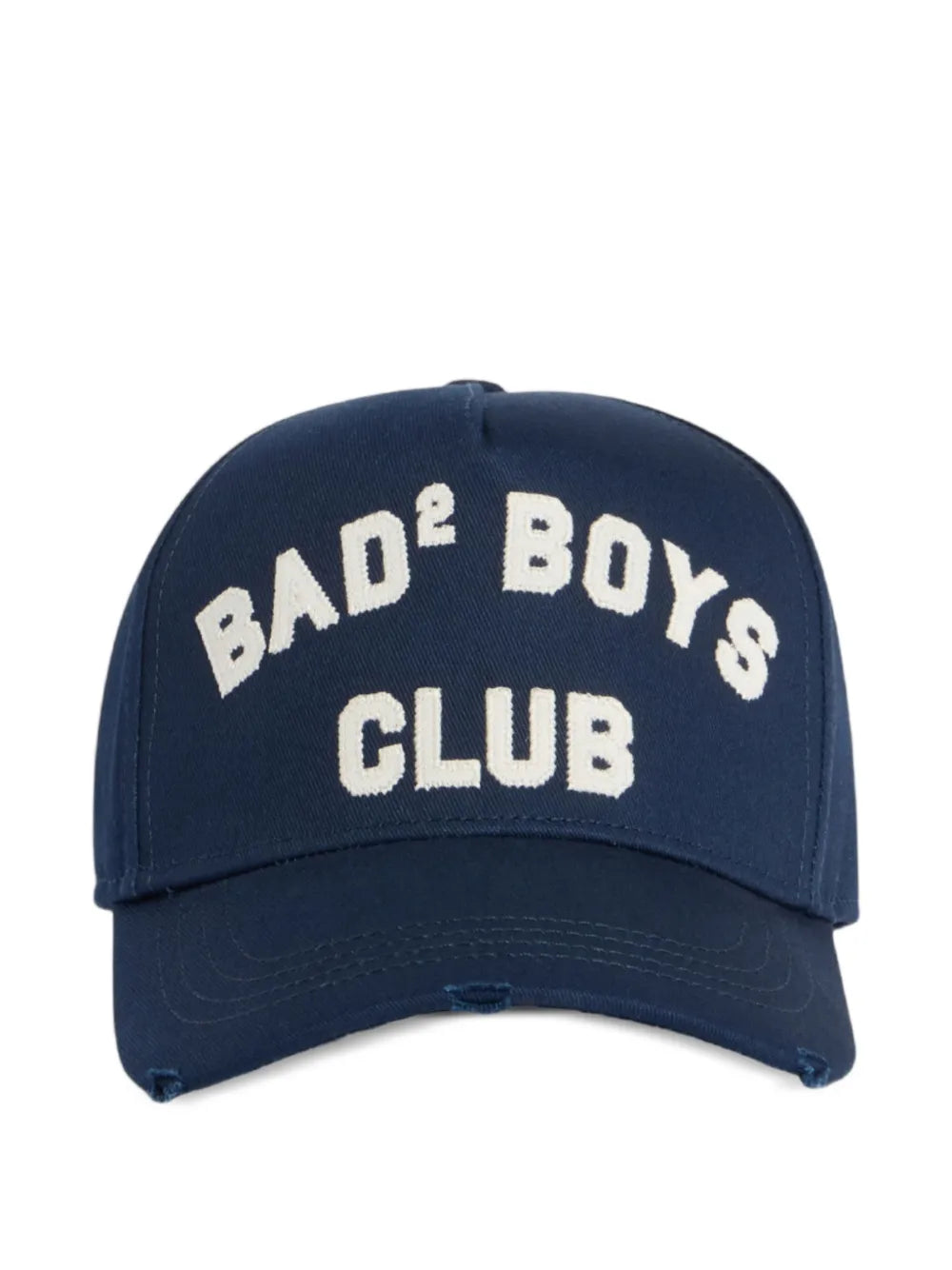 2 text-embroidered baseball cap-DSQUARED-Verso