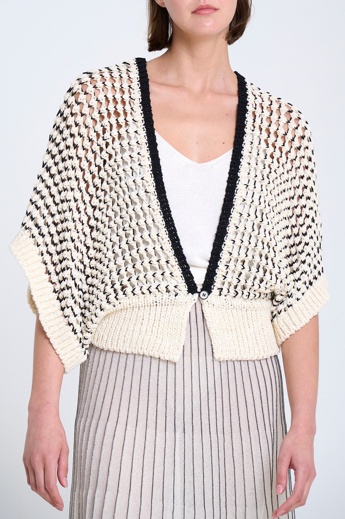 Textured knit vest-SITA MURT-Verso