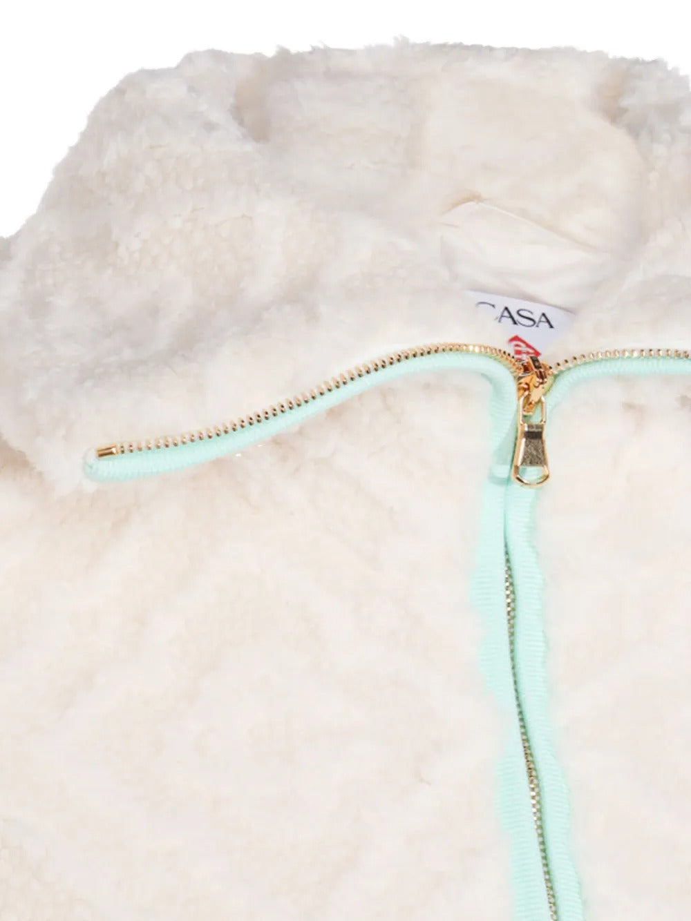 Textured zip-up jacket-CASABLANCA-Verso