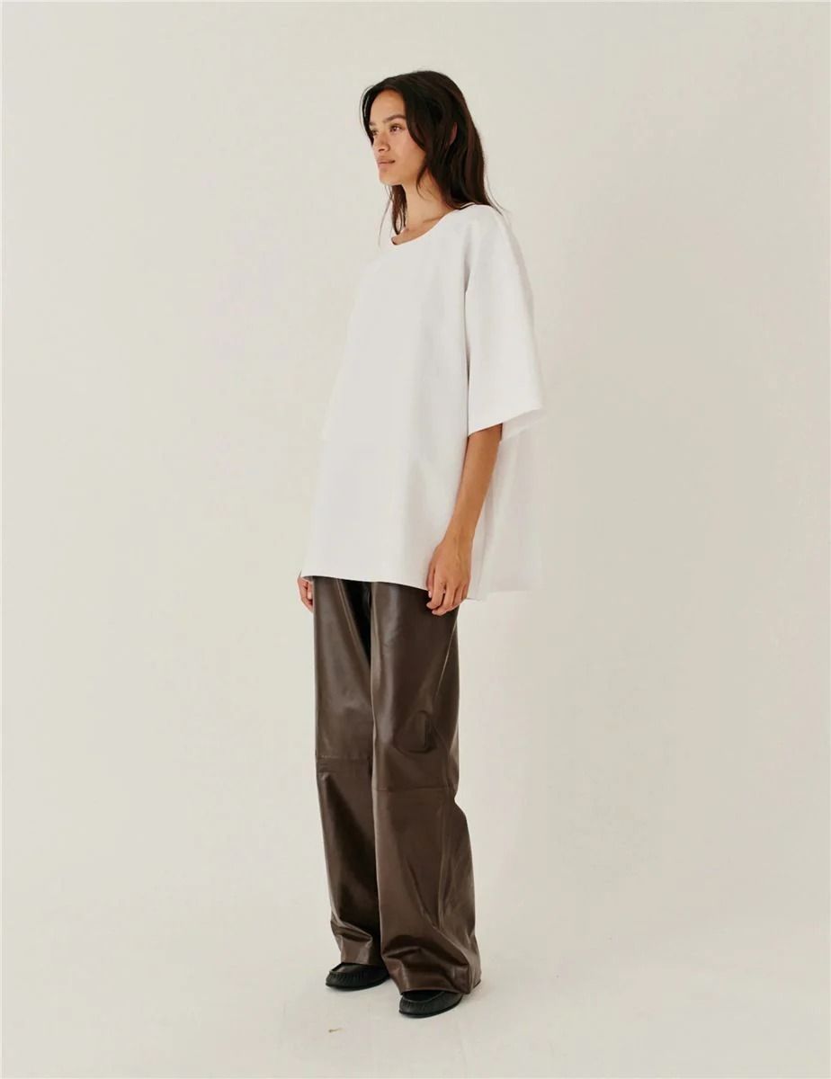 Tg bow tee open-back t-shirt-THE GARMENT-Verso