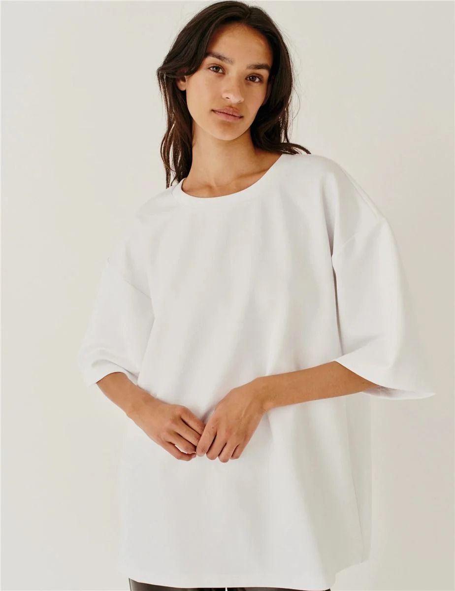 Tg bow tee open-back t-shirt-THE GARMENT-Verso