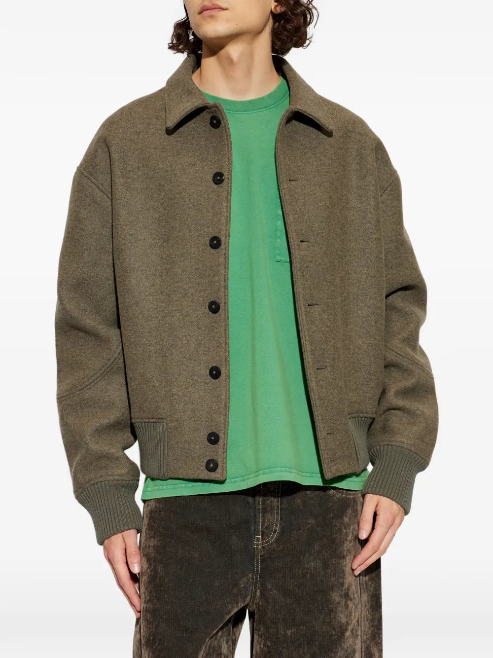 Button collar jacket-JACQUEMUS-Verso