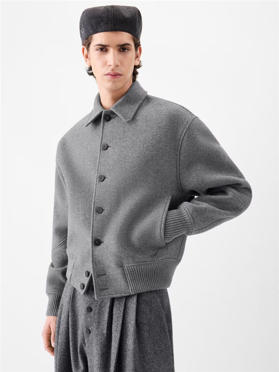 The feltro bomber jacket-JACQUEMUS-Verso
