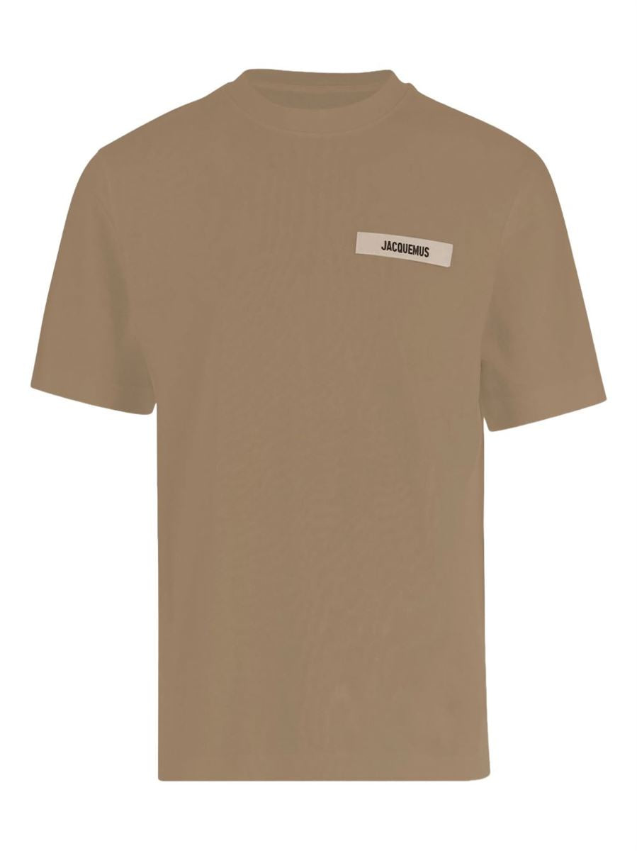 Logo-patch t-shirt-JACQUEMUS-Verso