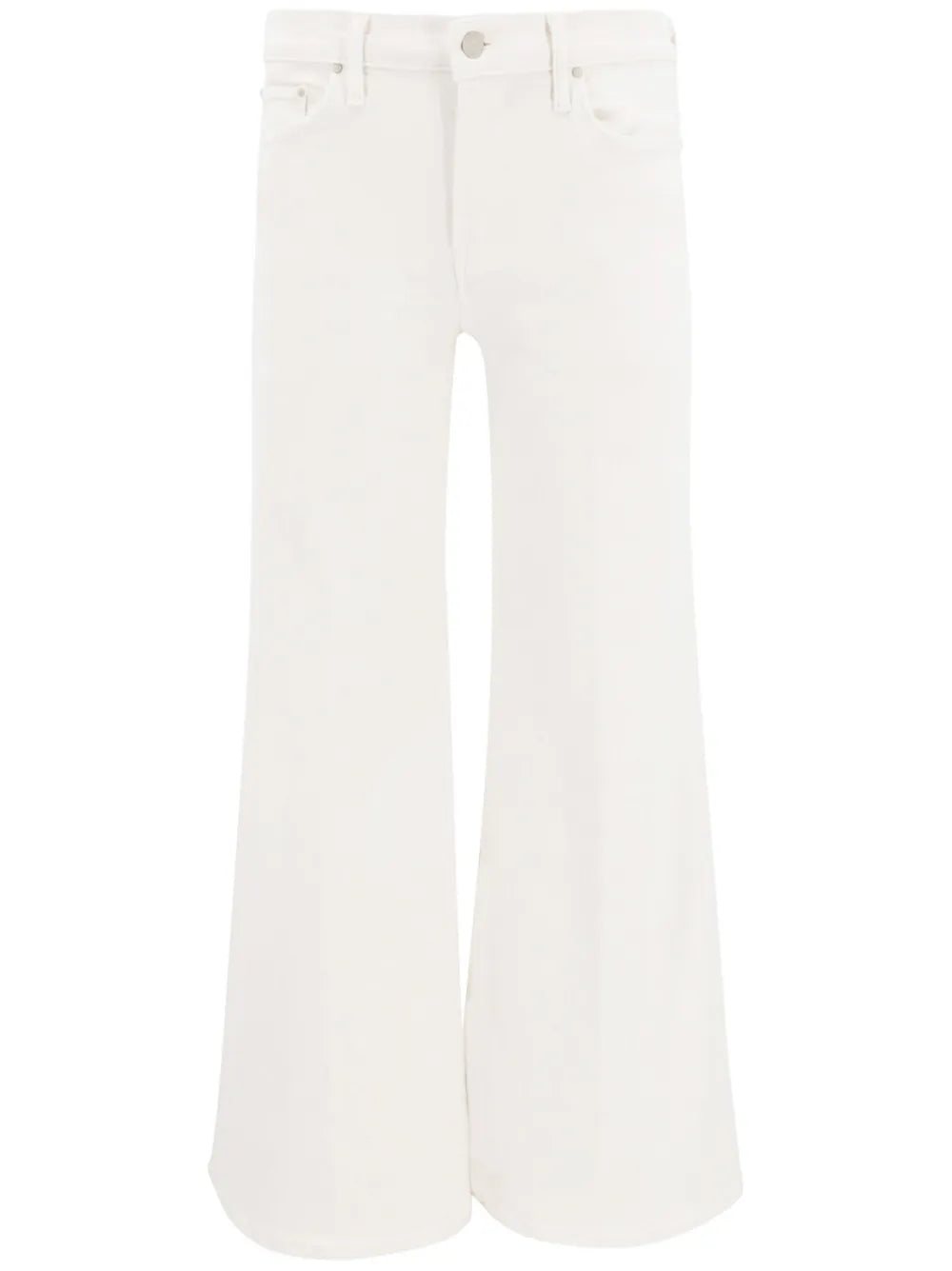 The Twister Skimp High-rise Flared Jeans-MOTHER-Verso