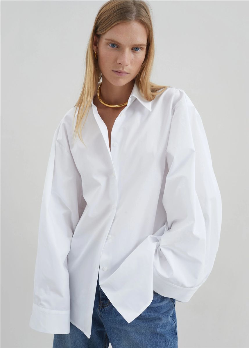 Tila Wide Sleeve Shirt-THE FRANKIE SHOP-Verso