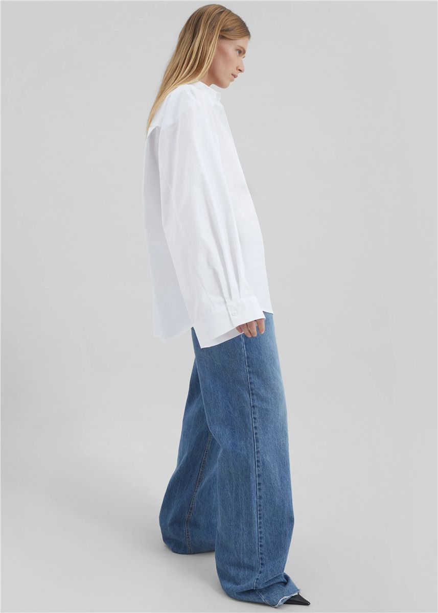 Tila Wide Sleeve Shirt-THE FRANKIE SHOP-Verso