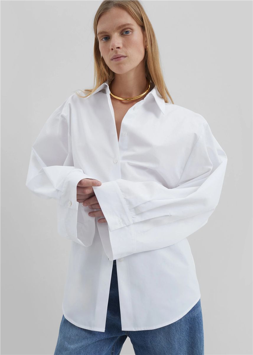 Tila Wide Sleeve Shirt-THE FRANKIE SHOP-Verso