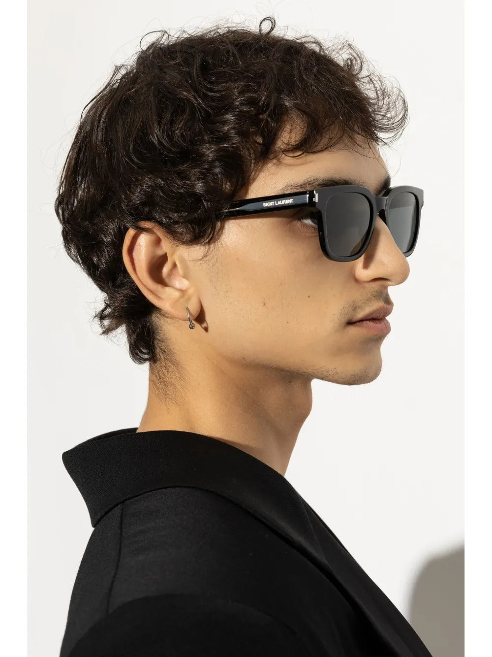 Eyewear tinted square frame sunglasses-SAINT LAURENT-Verso