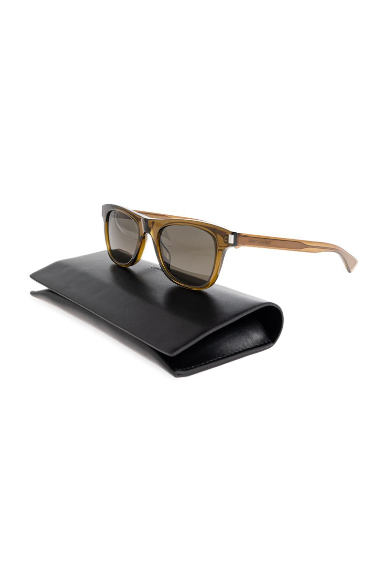 Eyewear tinted square frame sunglasses-SAINT LAURENT-Verso