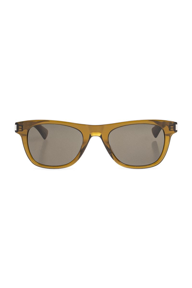 Eyewear tinted square frame sunglasses-SAINT LAURENT-308883-TU-Verso