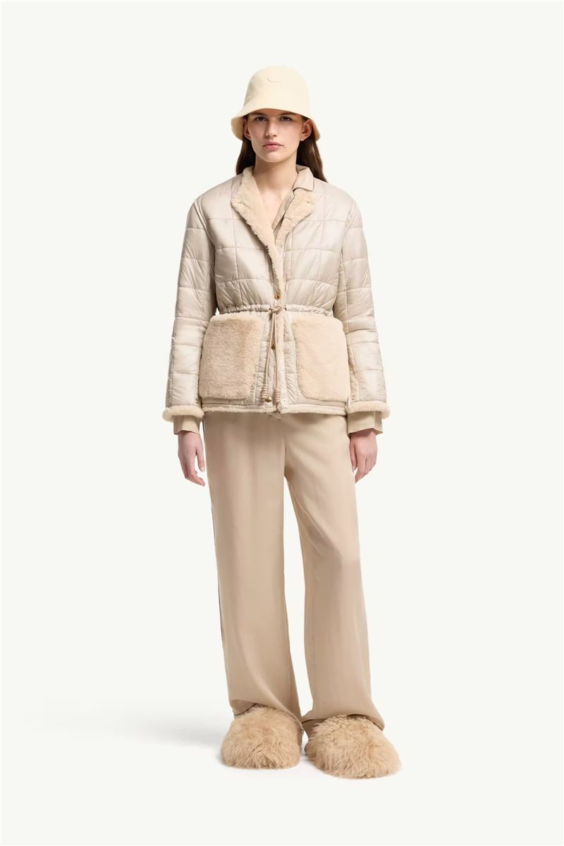 Tipule reversible short down jacket-MONCLER-Verso