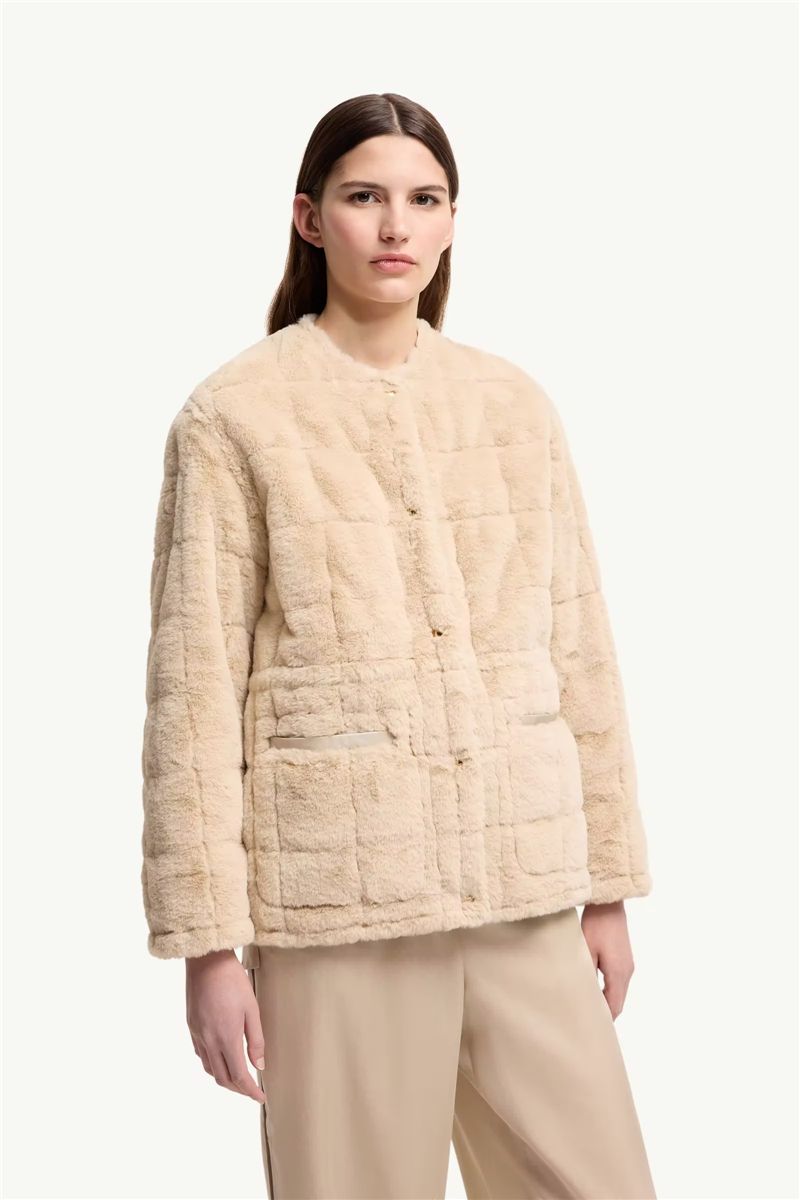 Tipule reversible short down jacket-MONCLER-Verso
