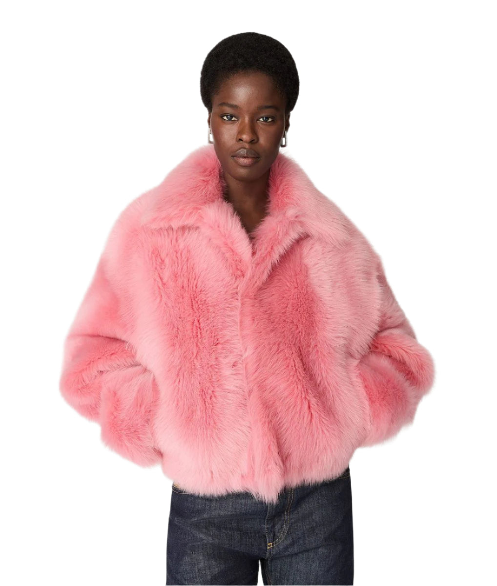 TOSCANA SHEARLING CROPPED BLOUSON-BOTTEGA VENETA-Verso