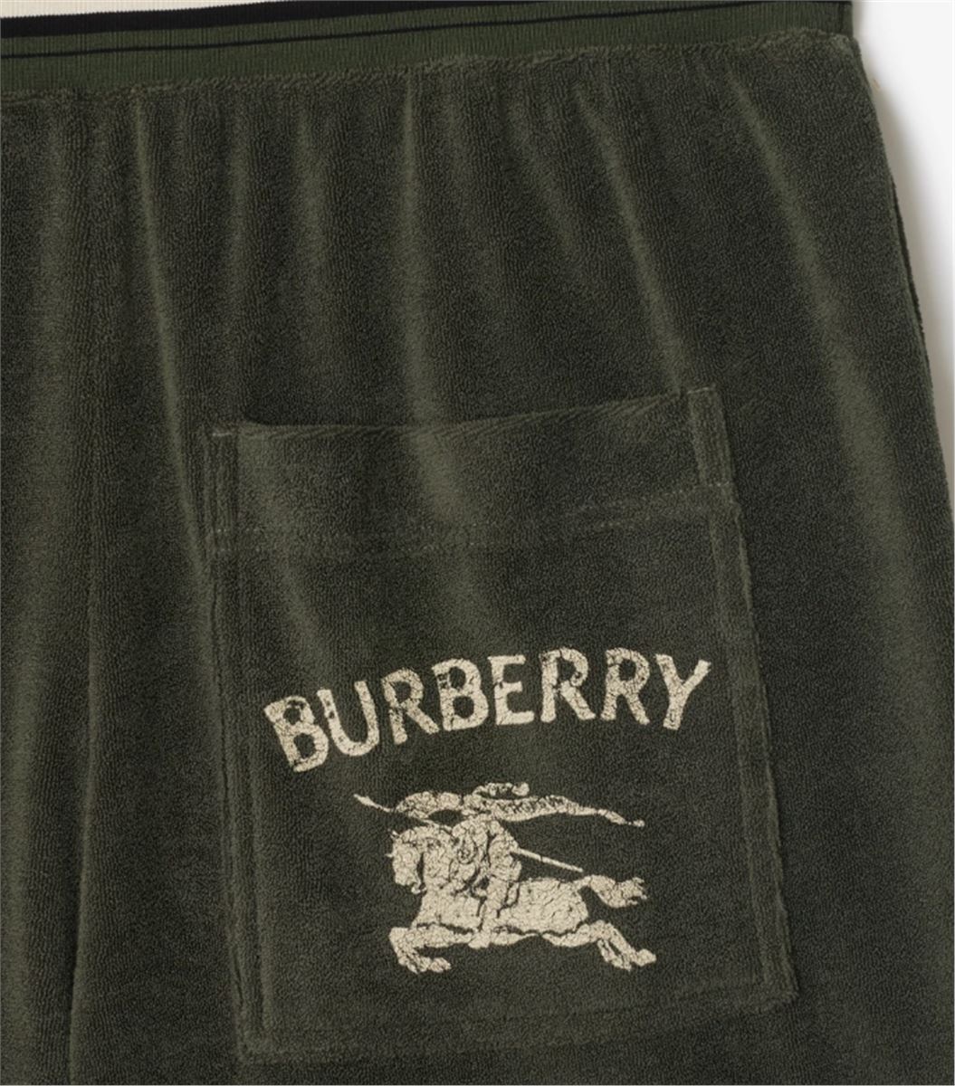 towelling shorts-BURBERRY-Verso