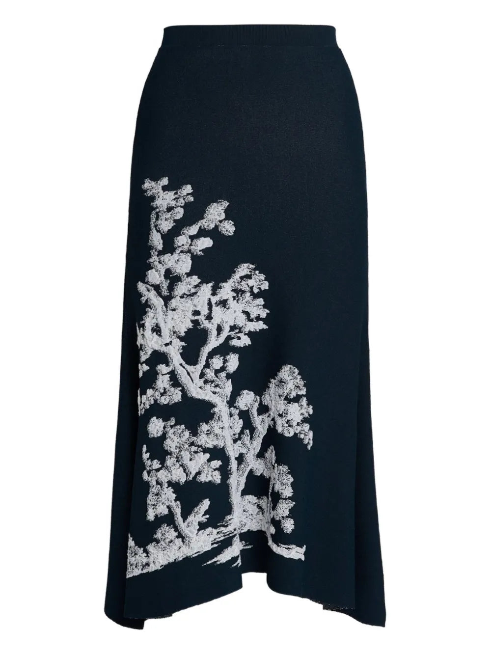 Tree-print midi skirt-ERDEM-Verso