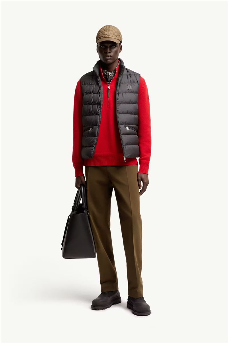 Treompan down gilet-MONCLER-Verso