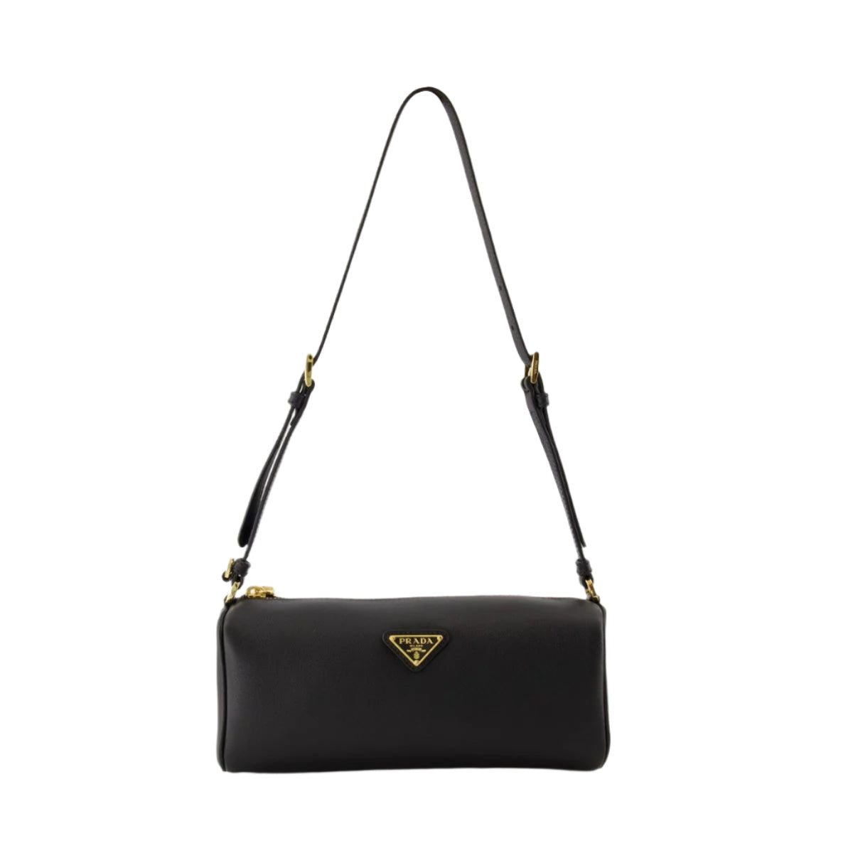 Triangle-logo shoulder bag