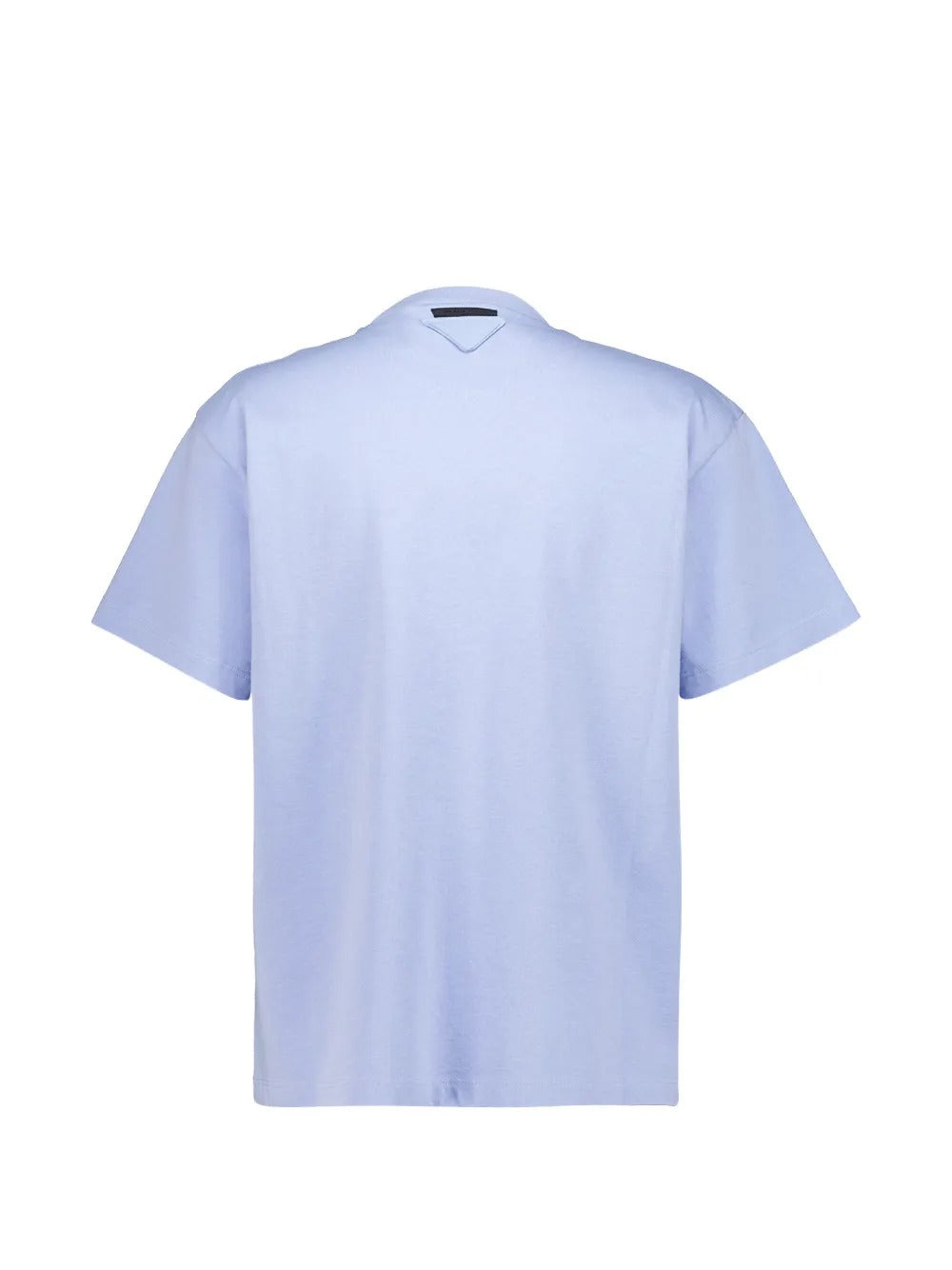 Triangle-patch crew-neck t-shirt-PRADA-Verso