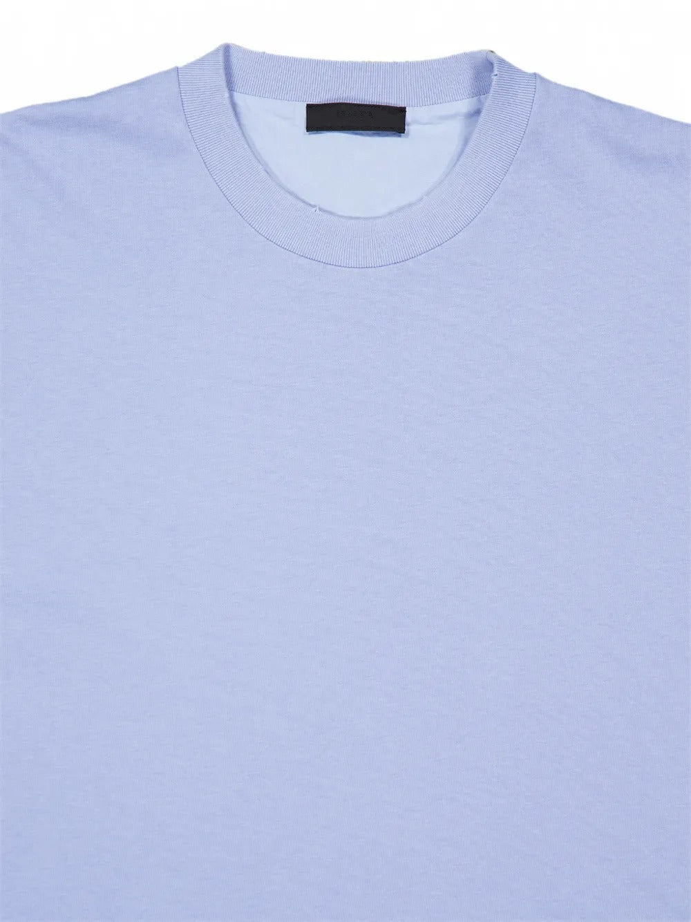 Triangle-patch crew-neck t-shirt-PRADA-Verso