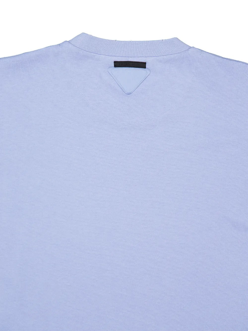 Triangle-patch crew-neck t-shirt-PRADA-Verso