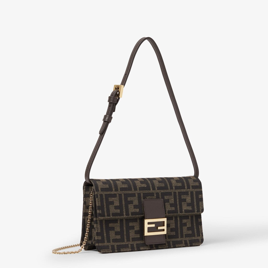 Tube wallet on chain-FENDI-Verso