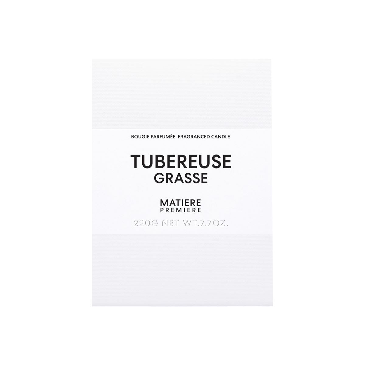 Tubereuse grasse scented candle-MATIERE PREMIERE-Verso