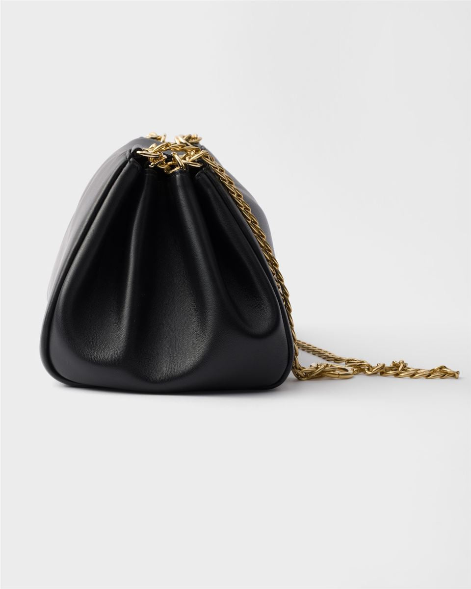 tumulte small nappa leather bag-PRADA-Verso