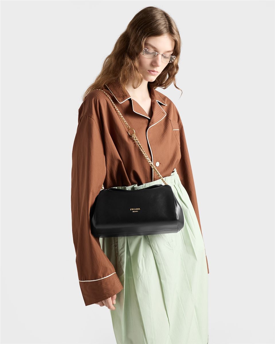 tumulte small nappa leather bag-PRADA-Verso