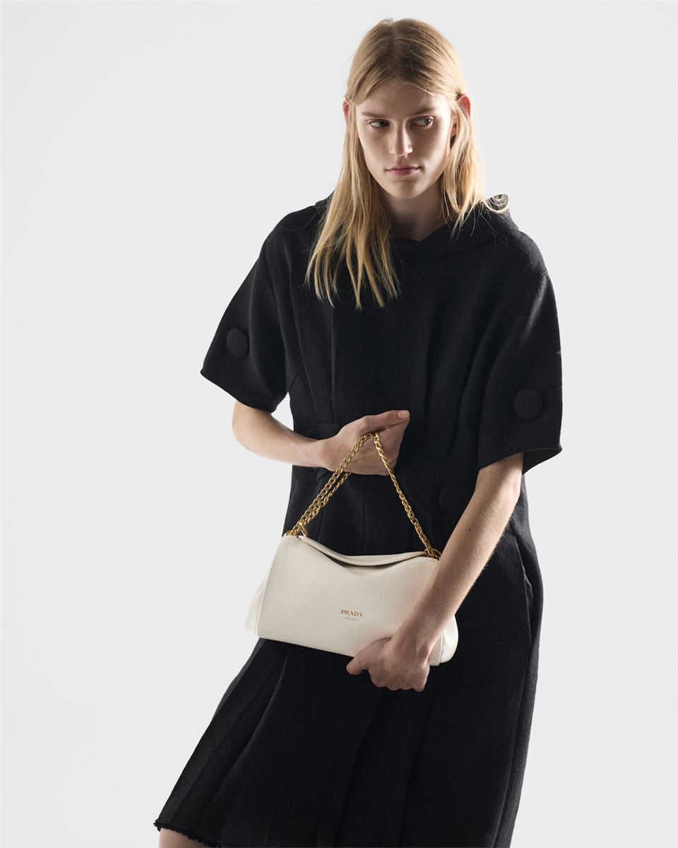 tumulte small nappa leather bag-PRADA-Verso