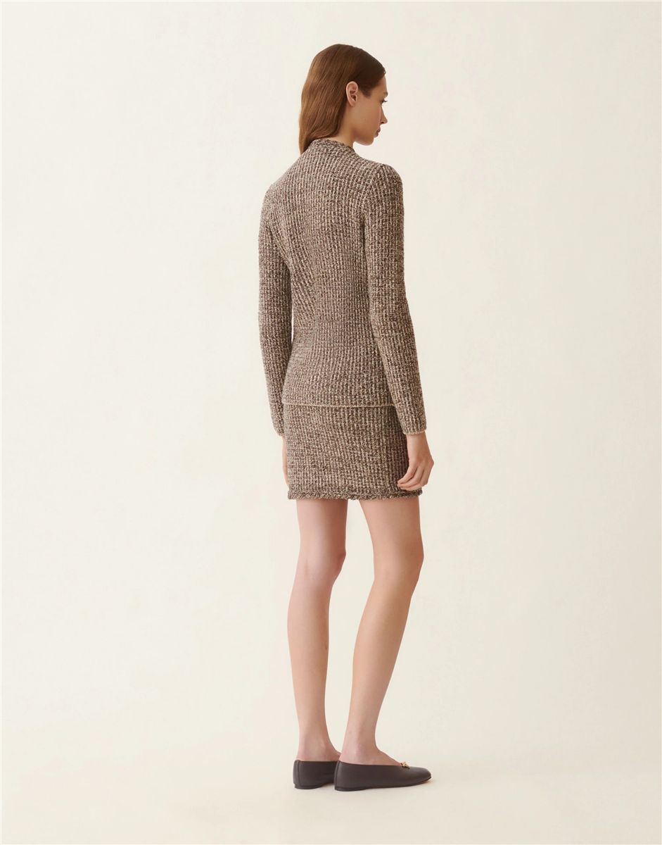 Tweed jacket-FABIANA FILIPPI-Verso