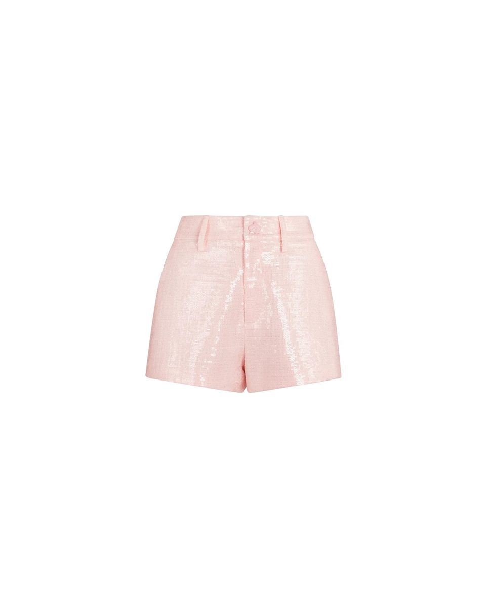 Tweed sequin shorts-GENNY-Verso