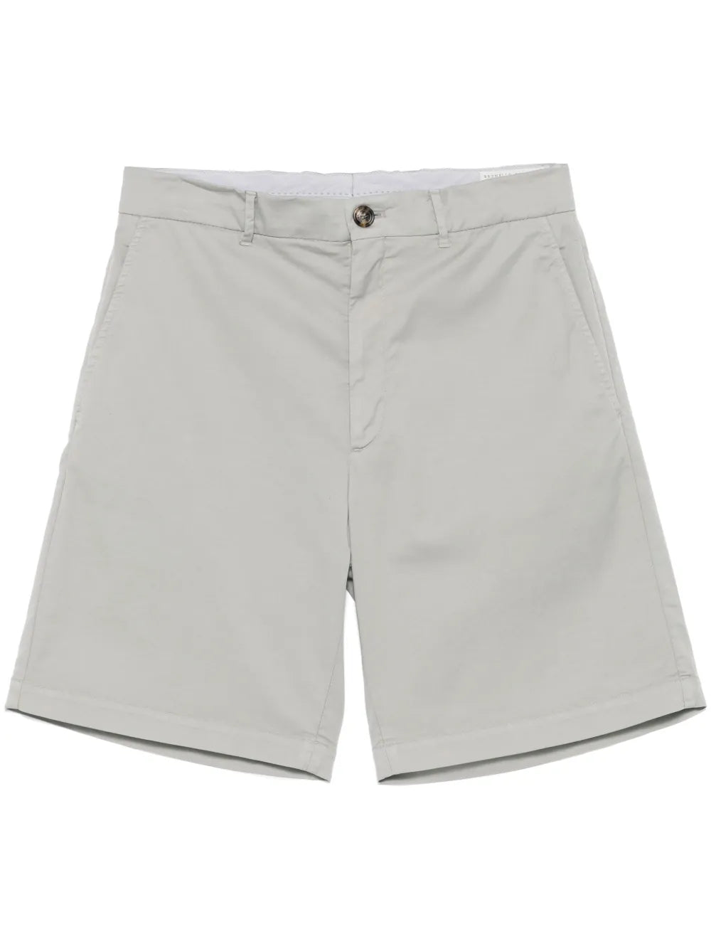Twill chino shorts-BRUNELLO CUCINELLI-Verso