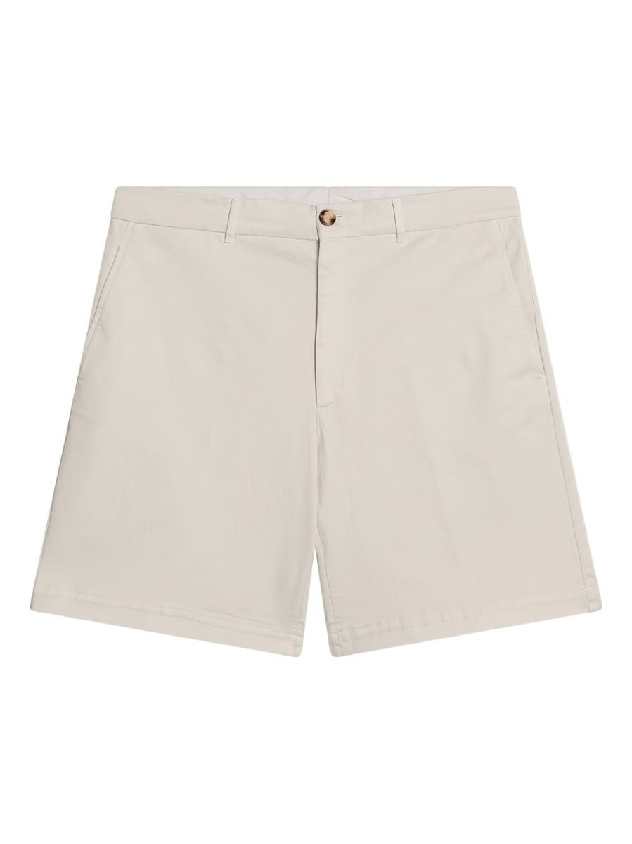 Twill chino shorts-BRUNELLO CUCINELLI-Verso