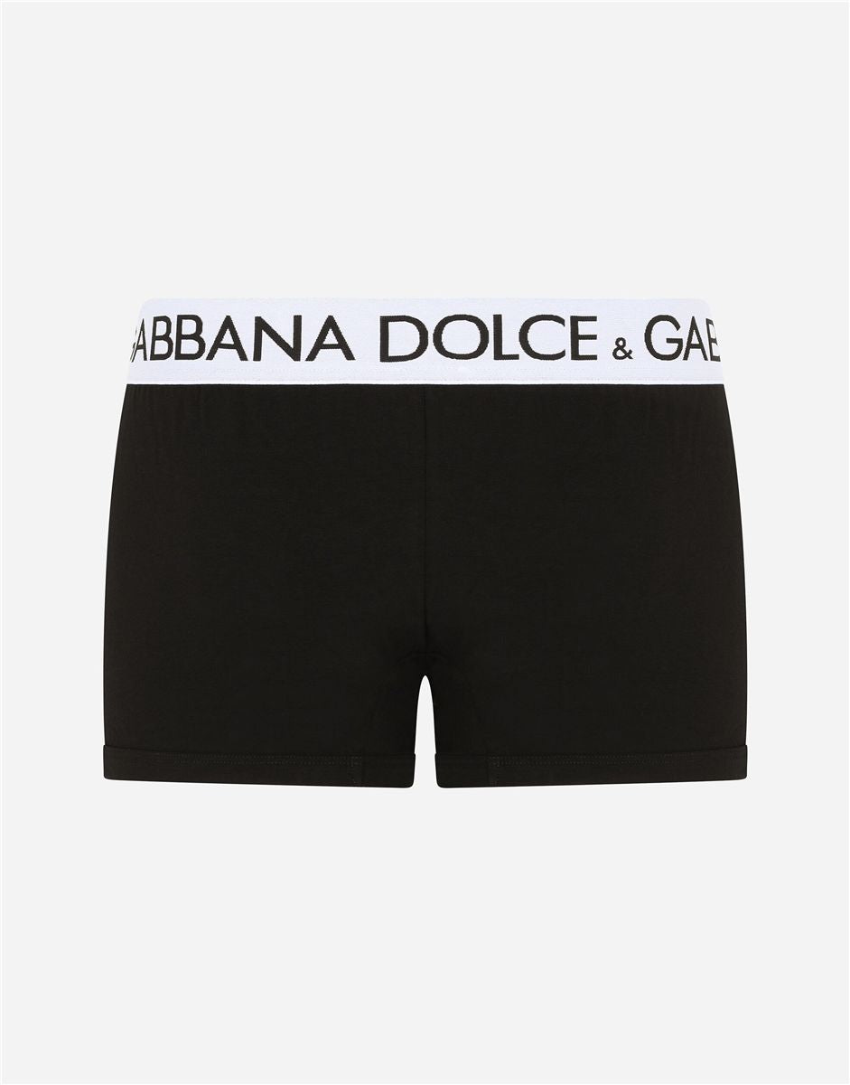 Two-way-stretch cotton jersey regular-fit boxers-DOLCE&GABBANA-Verso