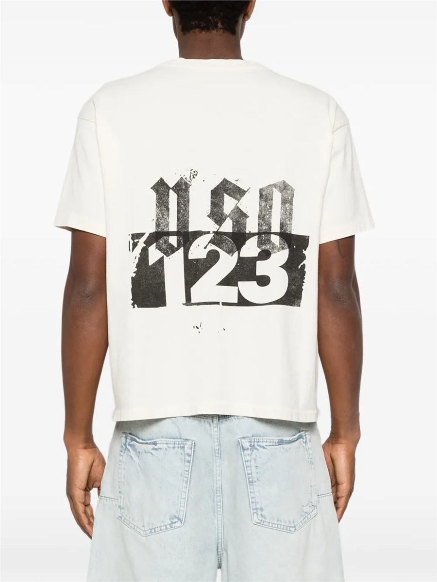 Uso graphic-print t-shirt-RIVINGTON ROI REBIS-Verso