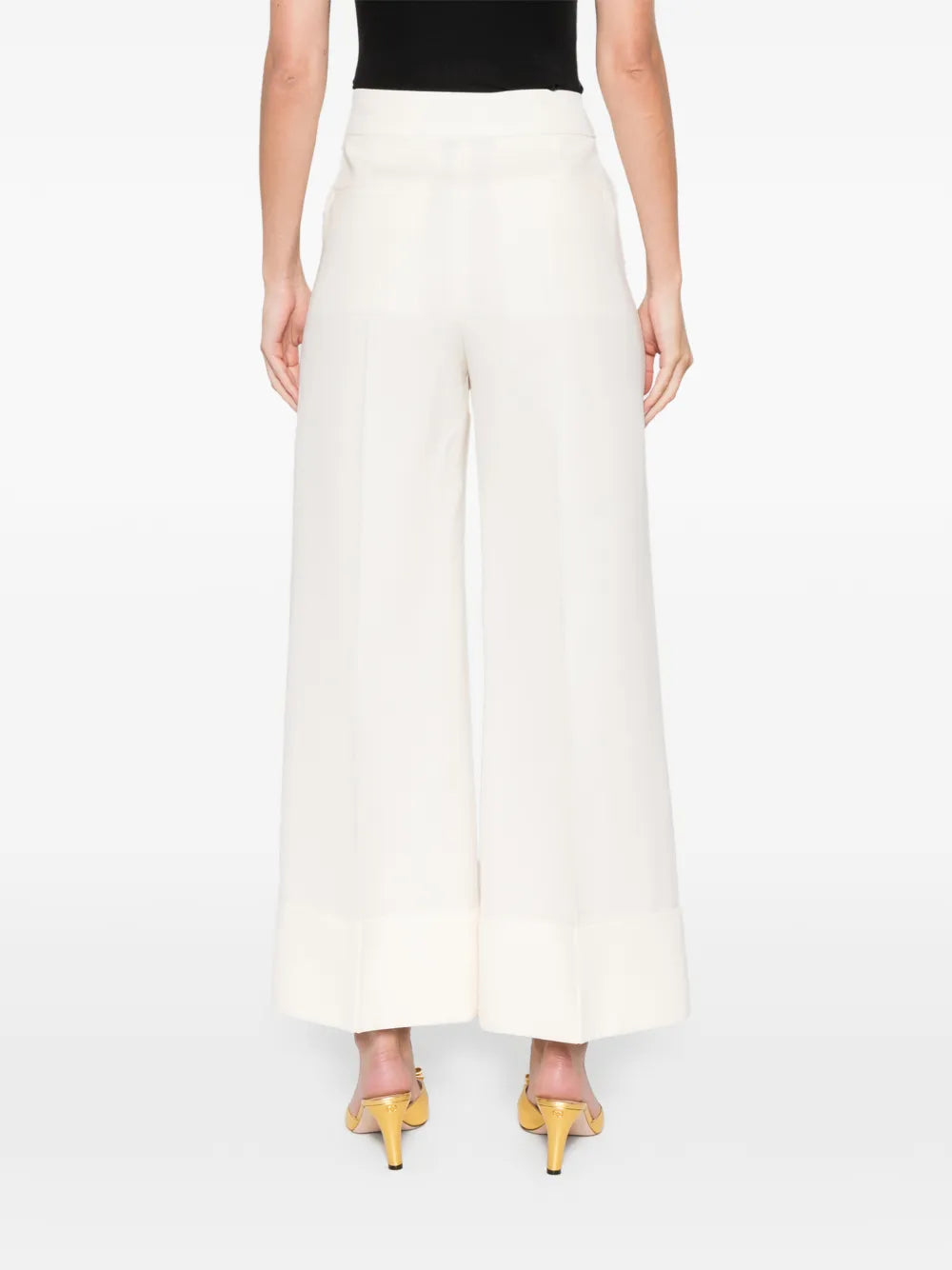 V-detail pocket trousers-VALENTINO-Verso