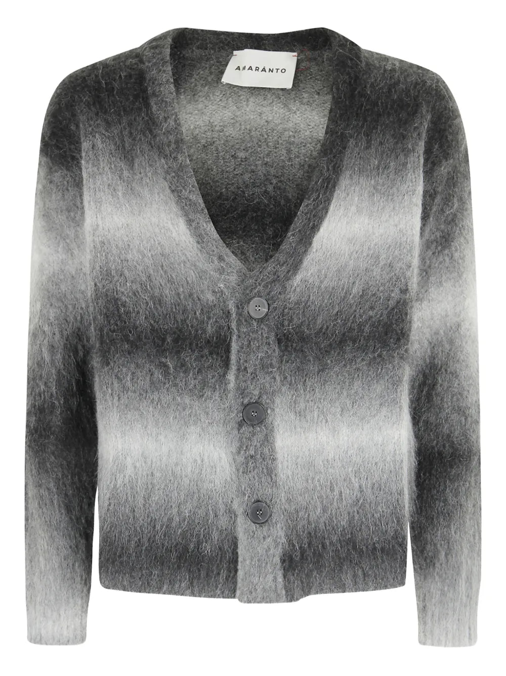 V-neck cardigan-AMARANTO-Verso