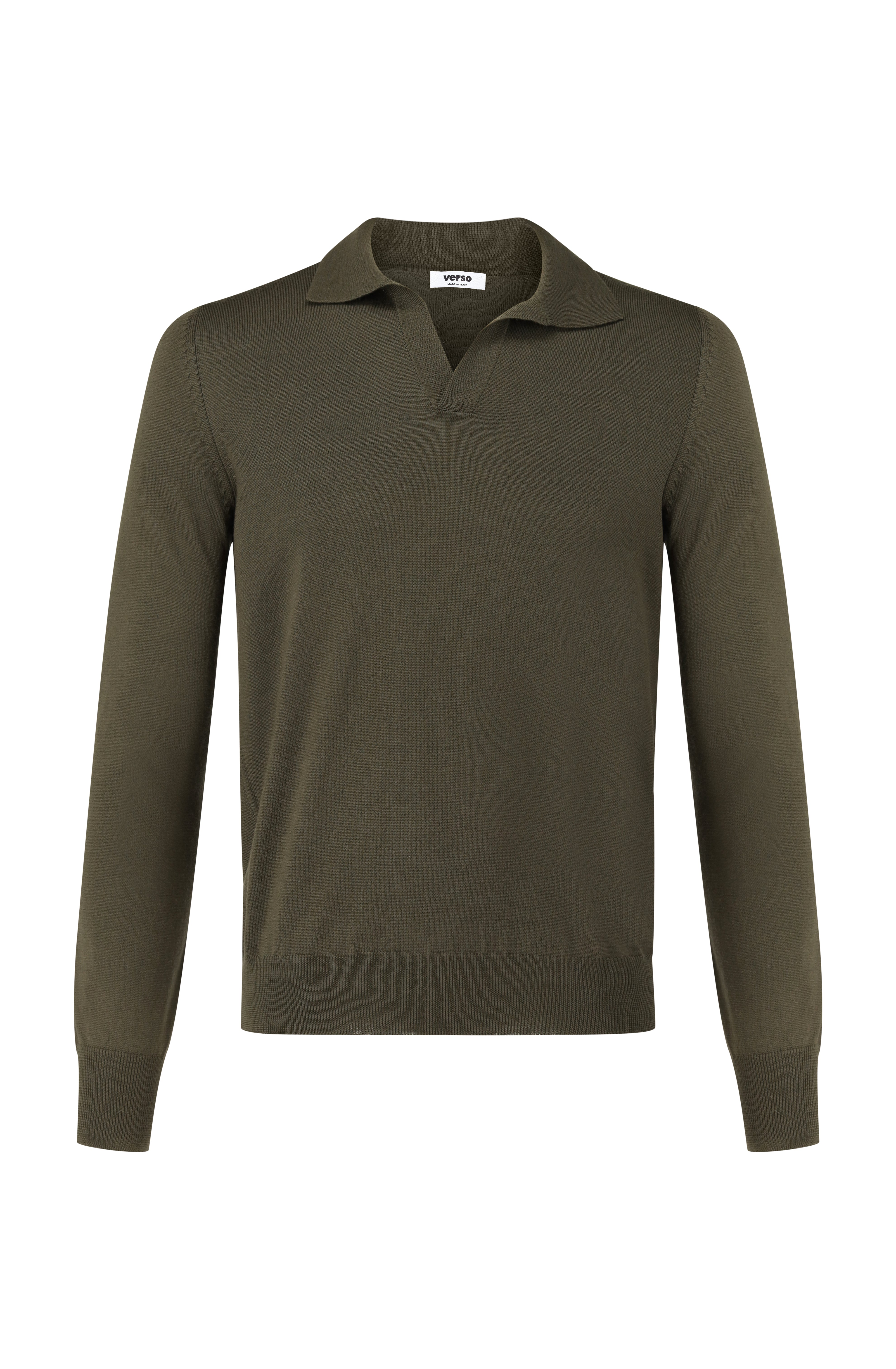 V-Neck Jumper-VERSO LABEL-Verso